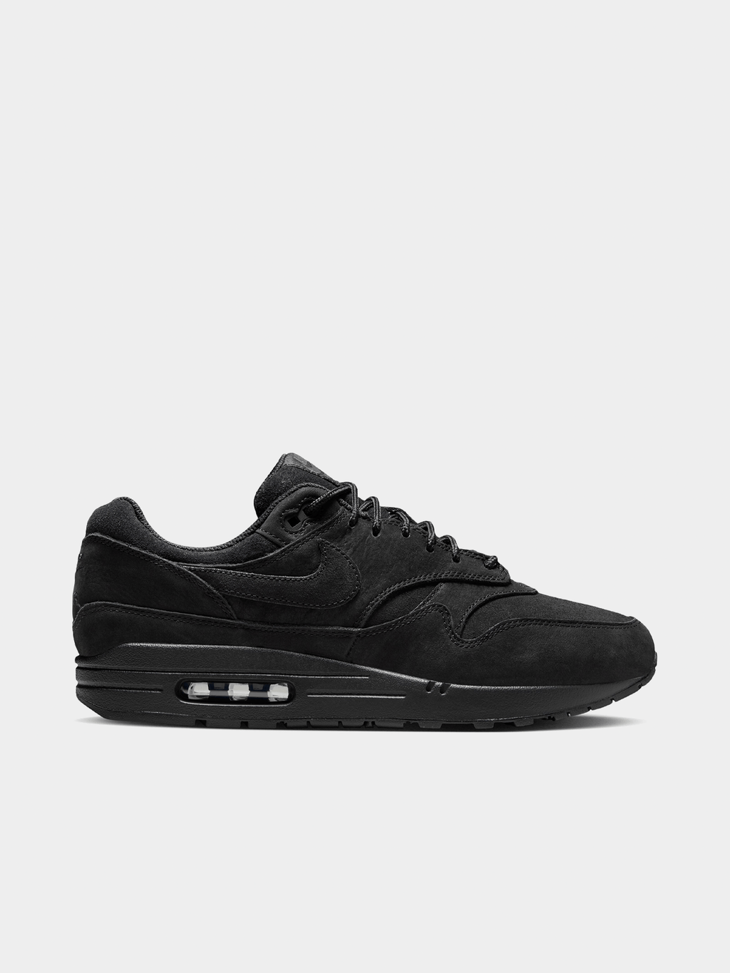 Nike Men's Air Max 1 Premium Black Sneaker Nike