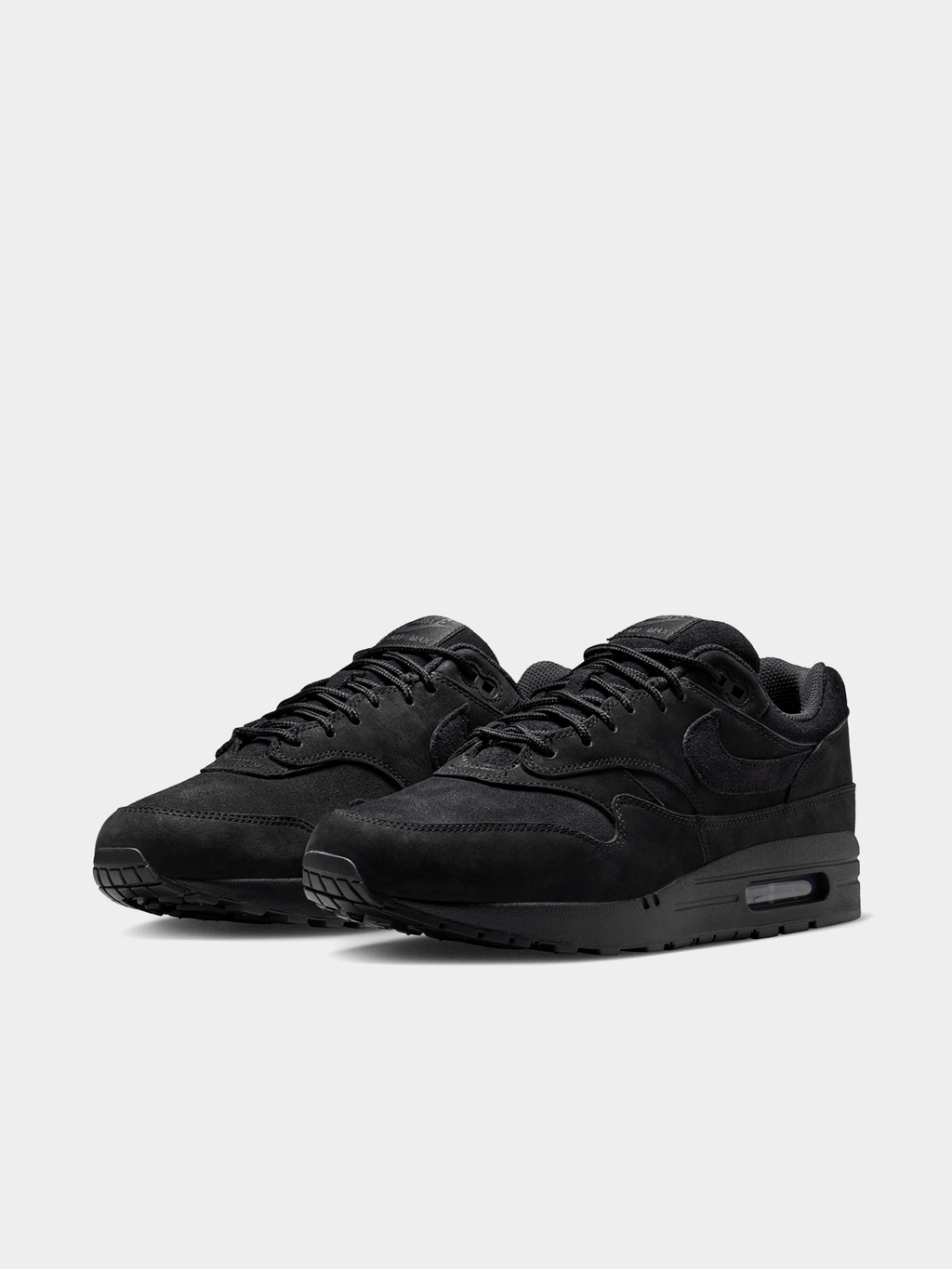 Nike Men's Air Max 1 Premium Black Sneaker Nike