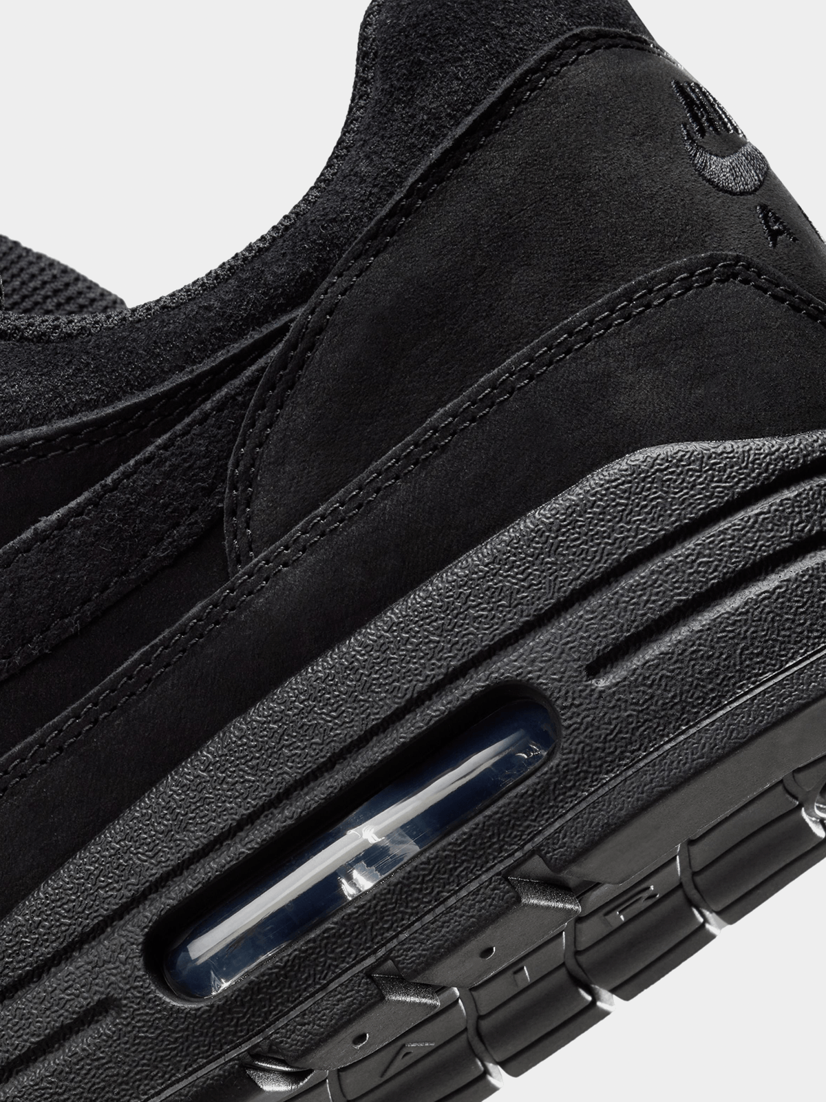 Nike Men's Air Max 1 Premium Black Sneaker Nike