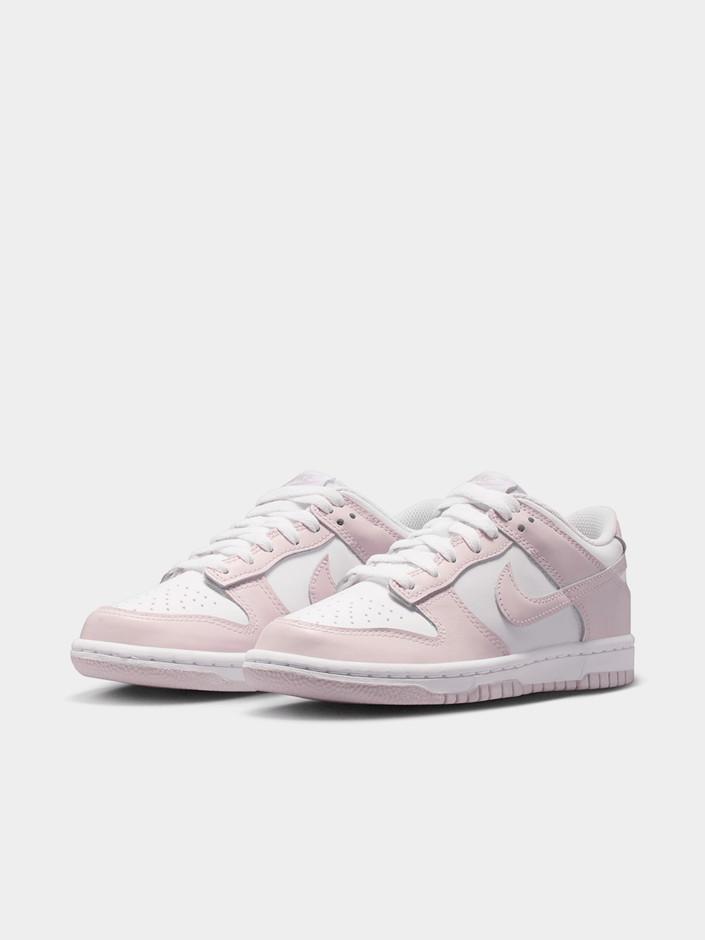 Nike Junior Dunk Low White/Light Violet Sneaker Nike
