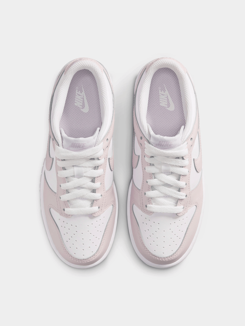 Nike Junior Dunk Low White/Light Violet Sneaker Nike