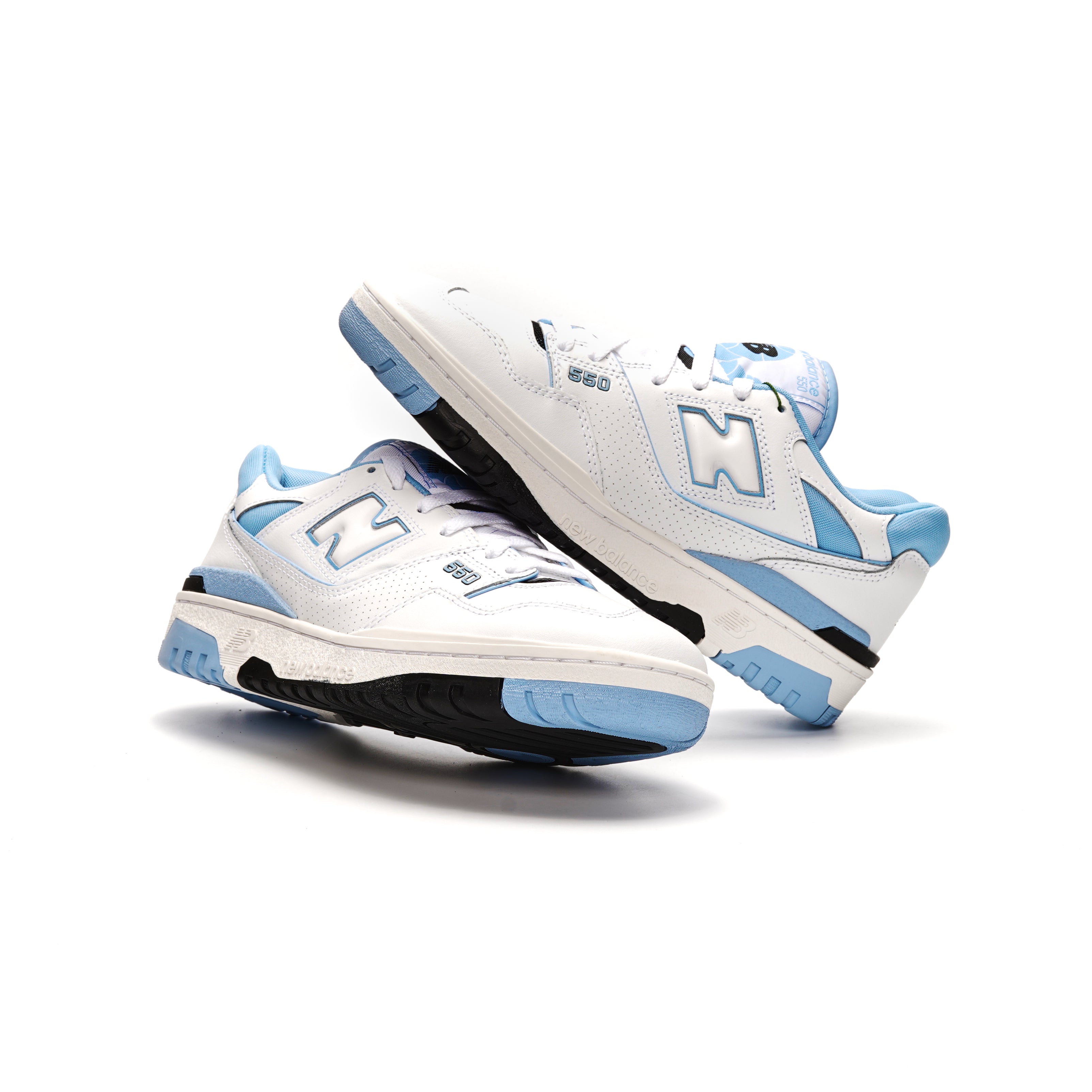 New Balance 550 UNC White University Blue